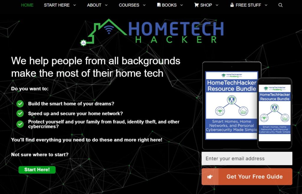HomeTechHacker Homepage